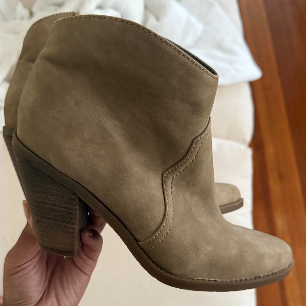 DV by Dolce Vita Tan Ankle Booties